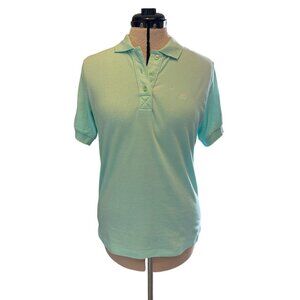Vintage Jordache Ladies Polo Shirt Size Medium Mint Green